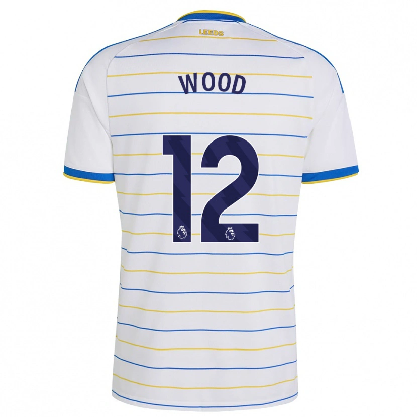 Danxen Niño Camiseta Oliver Wood #12 Rojo Amarillo Azul 1ª Equipación 2026/27 La Camisa