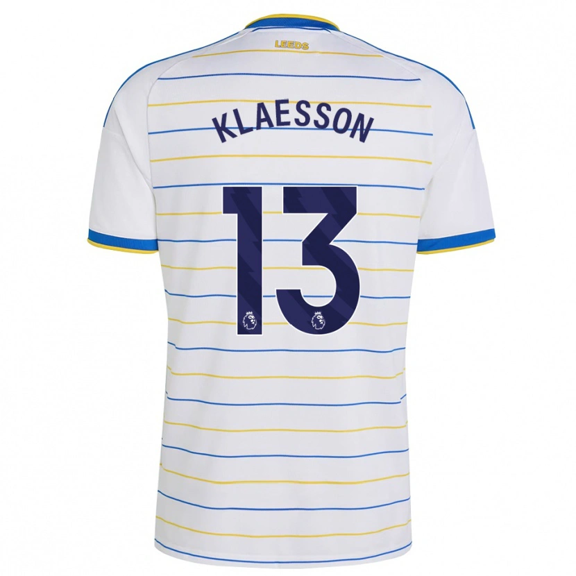 Danxen Niño Camiseta Kristoffer Klaesson #13 Rojo Amarillo Azul 1ª Equipación 2026/27 La Camisa