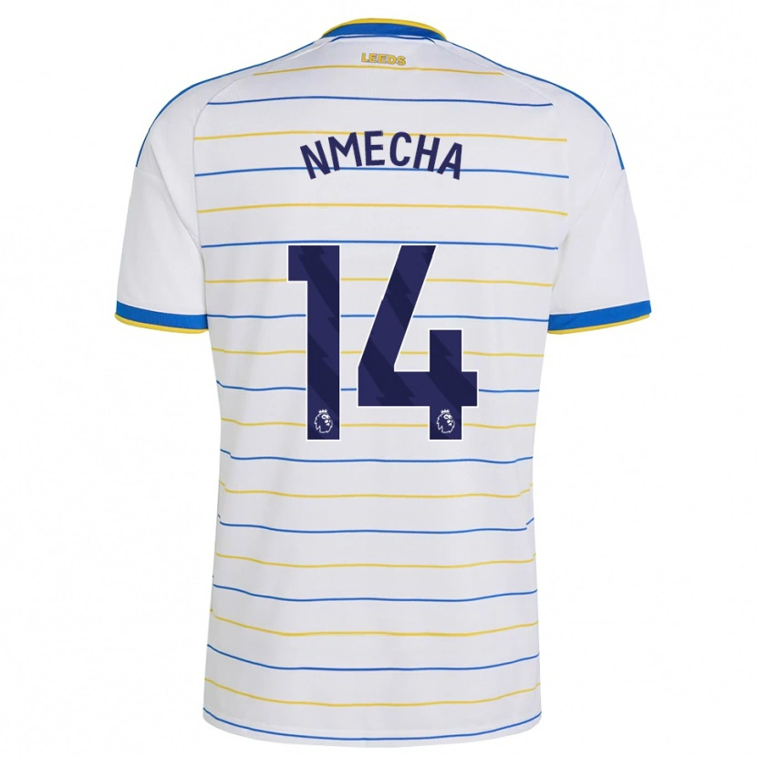 Danxen Niño Camiseta Lukas Nmecha #14 Rojo Amarillo Azul 1ª Equipación 2026/27 La Camisa