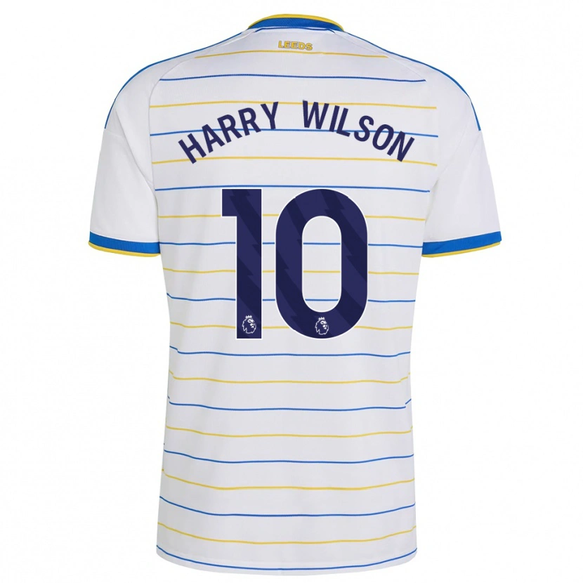 Danxen Niño Camiseta Harry Wilson #10 Rojo Amarillo Azul 1ª Equipación 2026/27 La Camisa