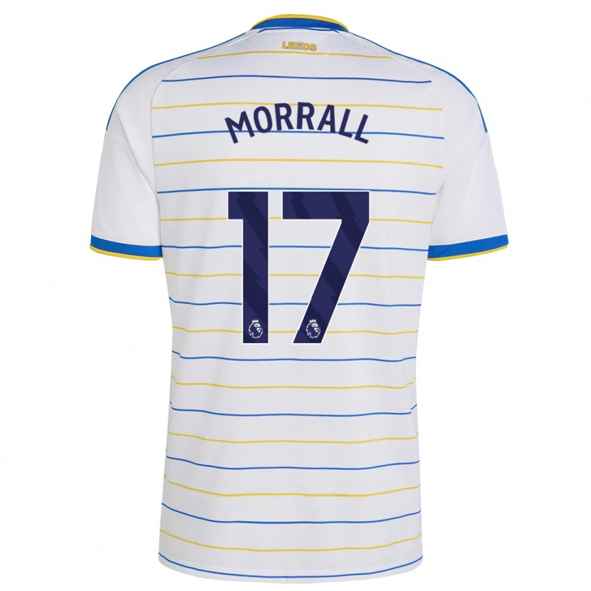 Danxen Niño Camiseta Kai Morrall #17 Rojo Amarillo Azul 1ª Equipación 2026/27 La Camisa