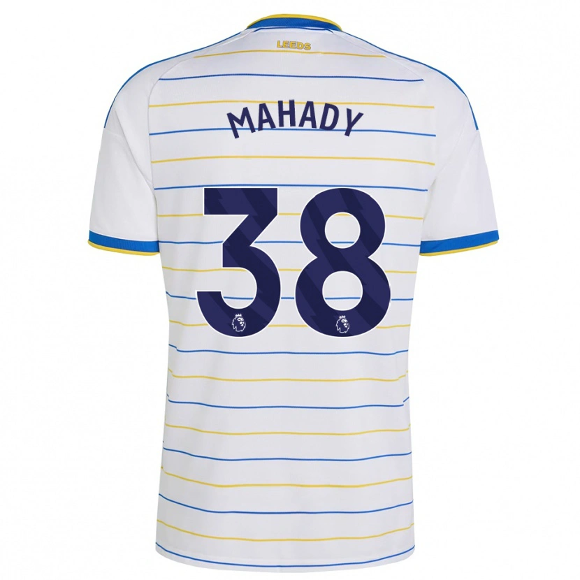 Danxen Niño Camiseta Rory Mahady #38 Rojo Amarillo Azul 1ª Equipación 2026/27 La Camisa