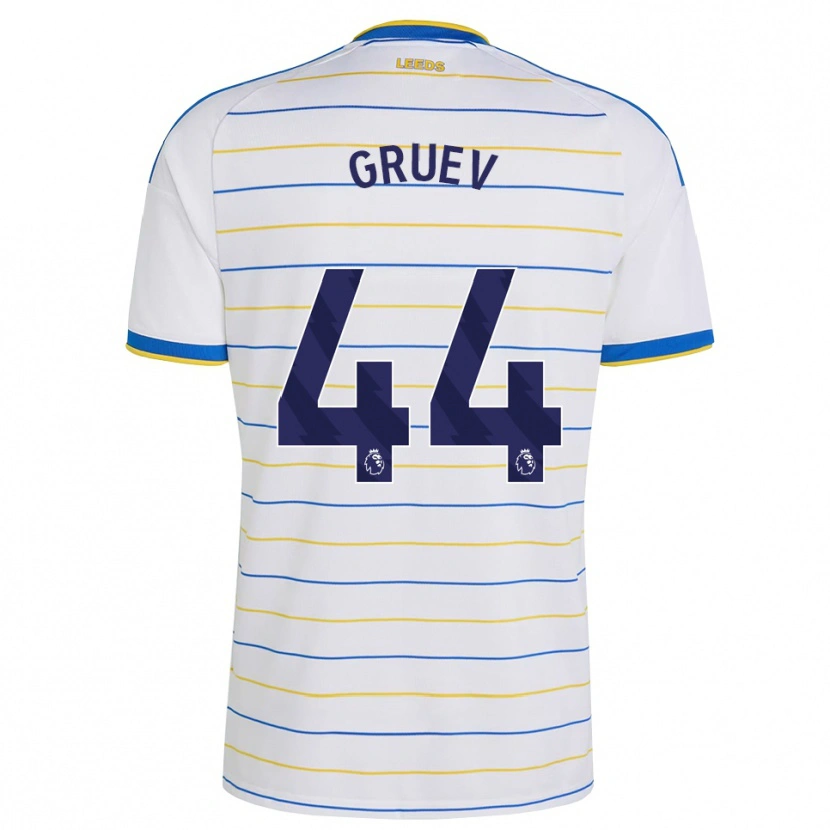 Danxen Niño Camiseta Ilia Gruev #44 Rojo Amarillo Azul 1ª Equipación 2026/27 La Camisa