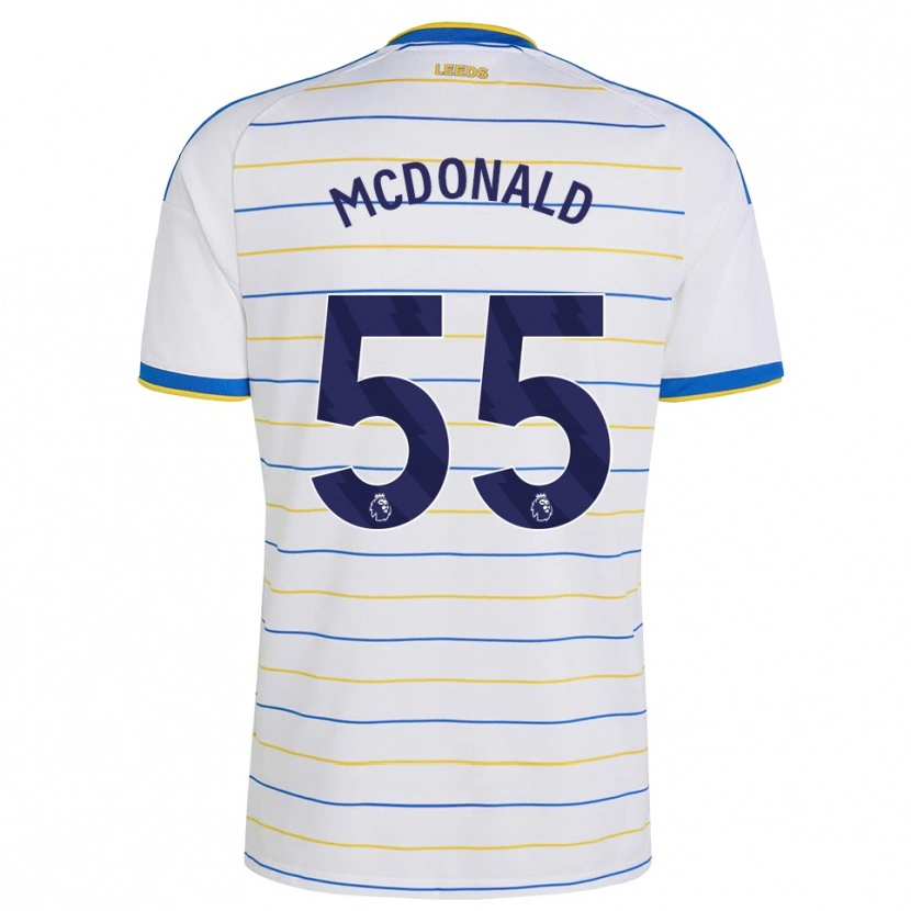 Danxen Niño Camiseta Josh Mcdonald #55 Rojo Amarillo Azul 1ª Equipación 2026/27 La Camisa