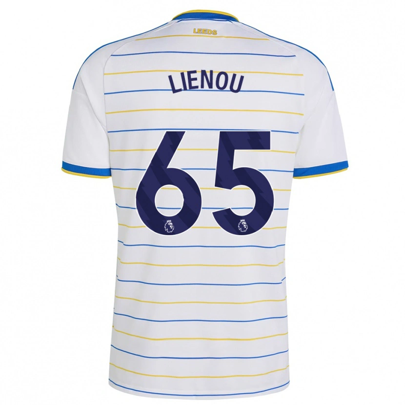 Danxen Niño Camiseta Jayden Lienou #65 Rojo Amarillo Azul 1ª Equipación 2026/27 La Camisa