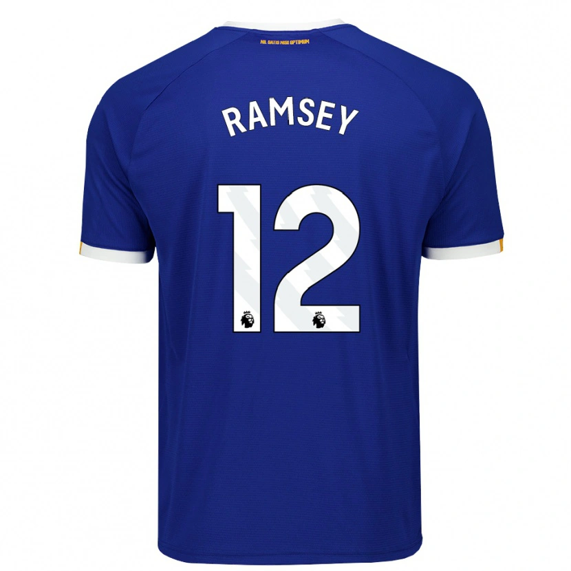 Danxen Niño Camiseta Emily Ramsey #12 Azul Blanco Amarillo 1ª Equipación 2026/27 La Camisa