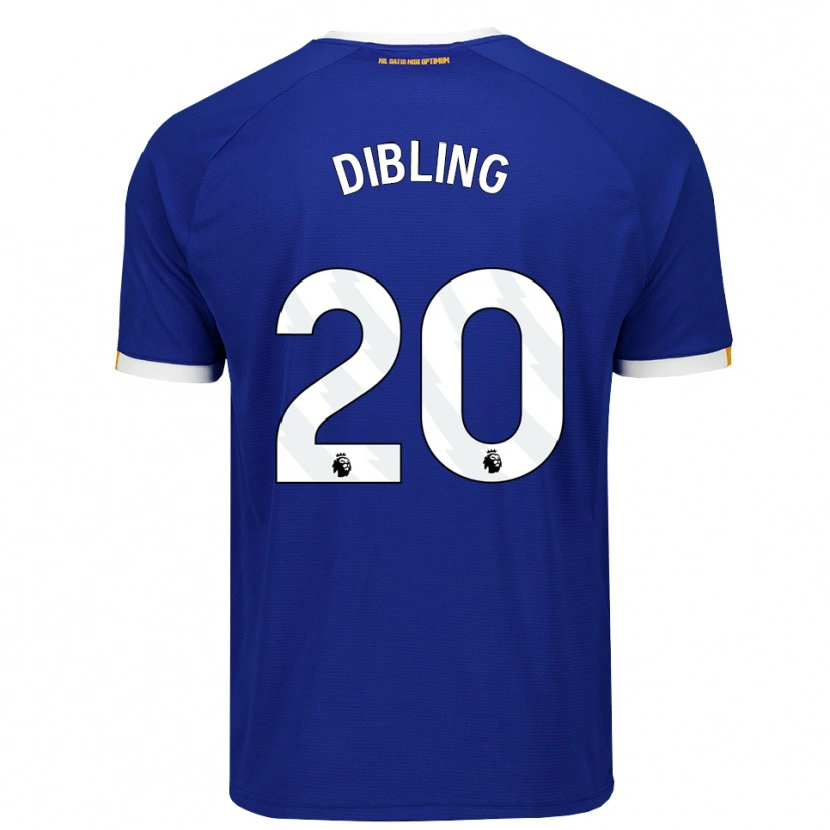 Danxen Niño Camiseta Tyler Dibling #20 Azul Blanco Amarillo 1ª Equipación 2026/27 La Camisa