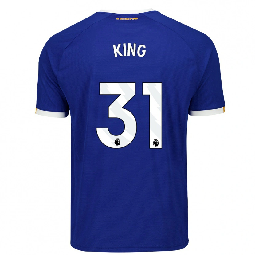 Danxen Niño Camiseta Tom King #31 Azul Blanco Amarillo 1ª Equipación 2026/27 La Camisa