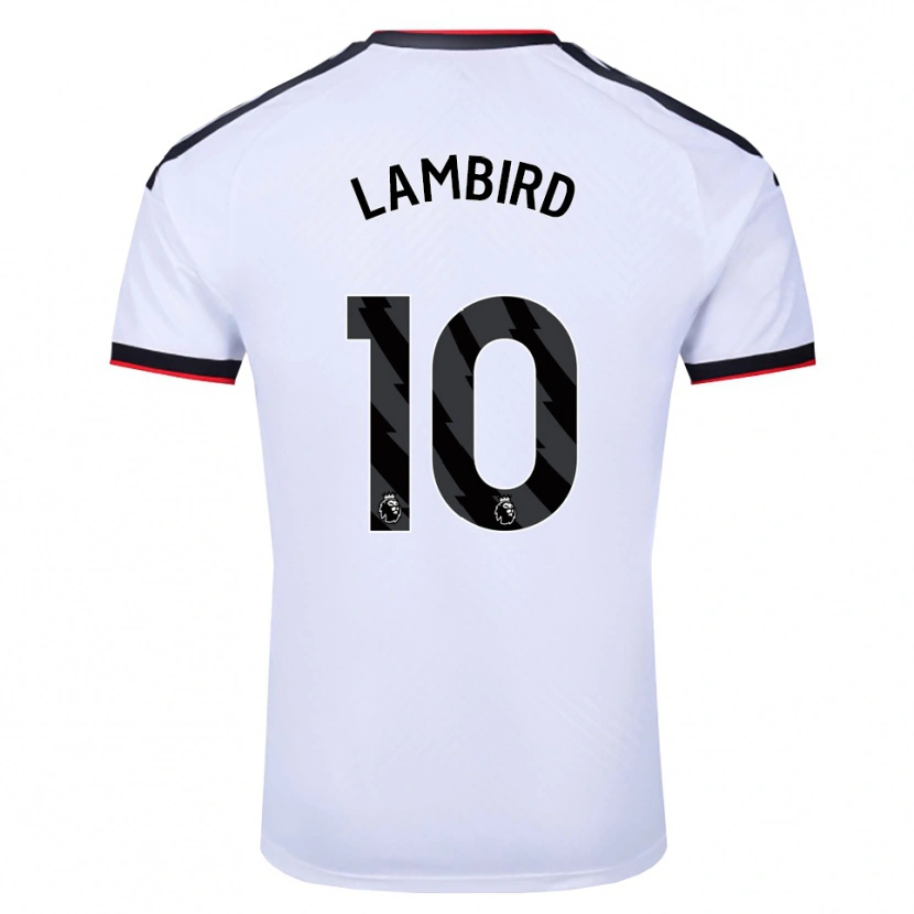 Danxen Niño Camiseta Lilly Lambird #10 Blanco Negro Rojo 1ª Equipación 2026/27 La Camisa