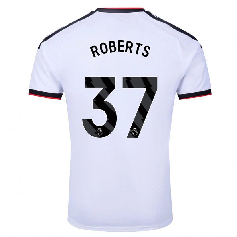 Danxen Niño Camiseta Sophia Roberts #37 Blanco Negro Rojo 1ª Equipación 2026/27 La Camisa