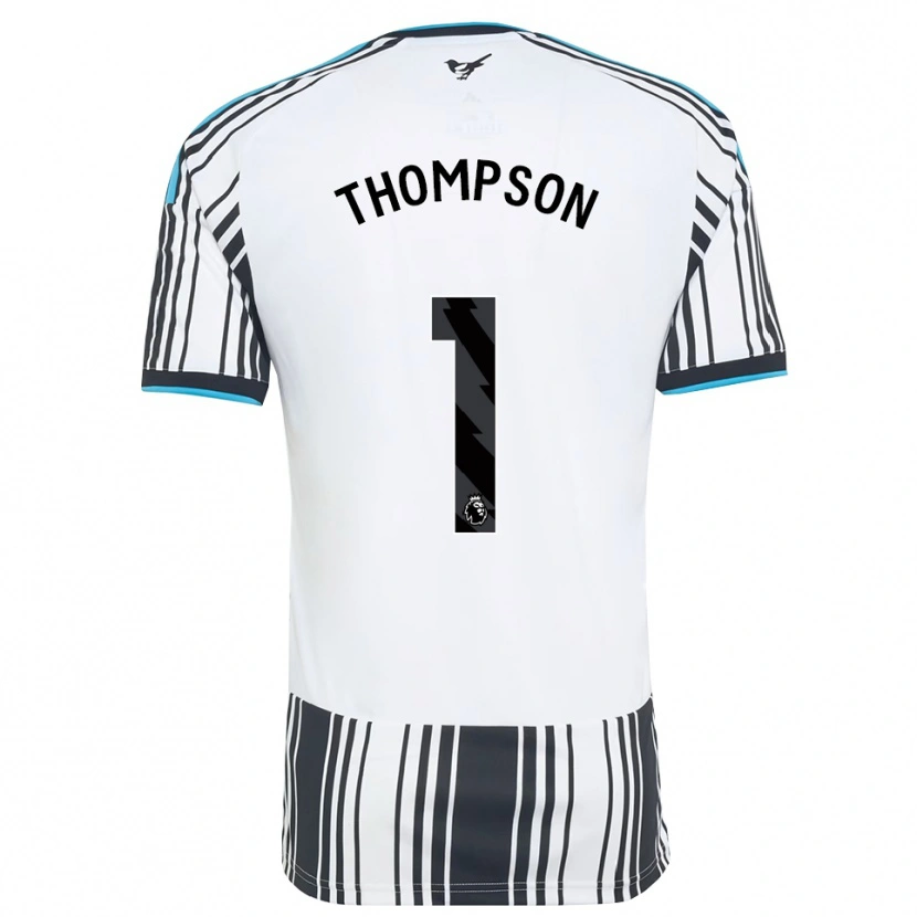 Danxen Niño Camiseta Max Thompson #1 Azulcielo Negro Blanco 1ª Equipación 2026/27 La Camisa