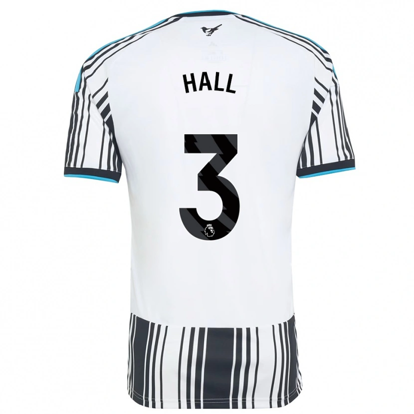 Danxen Niño Camiseta Lewis Hall #3 Azulcielo Negro Blanco 1ª Equipación 2026/27 La Camisa