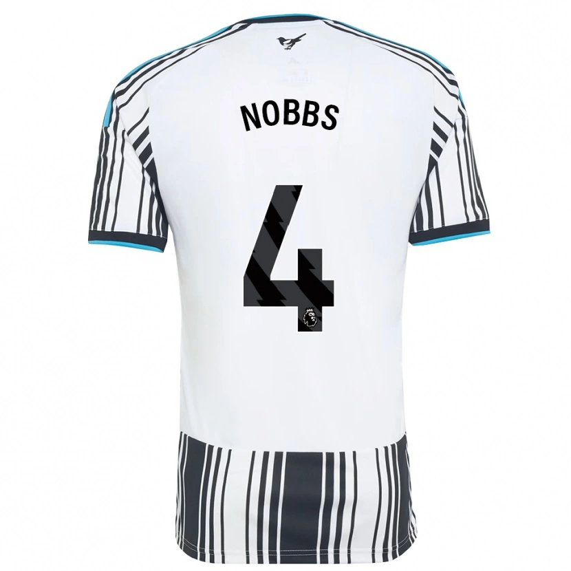 Danxen Niño Camiseta Jordan Nobbs #4 Azulcielo Negro Blanco 1ª Equipación 2026/27 La Camisa