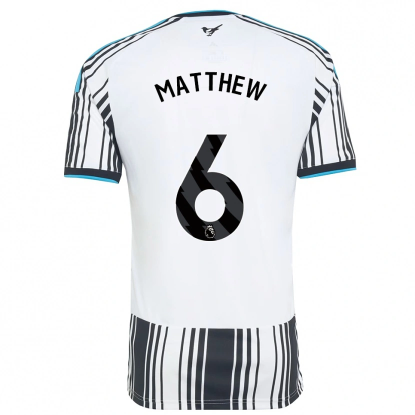 Danxen Niño Camiseta Matthew Taylor #6 Azulcielo Negro Blanco 1ª Equipación 2026/27 La Camisa