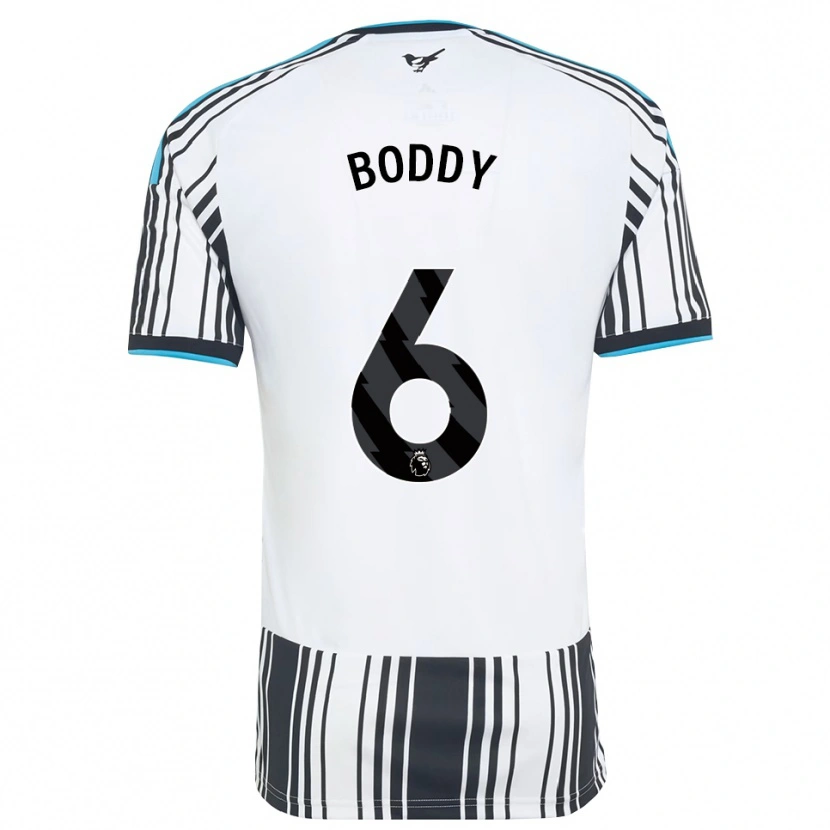 Danxen Niño Camiseta Elysia Boddy #6 Azulcielo Negro Blanco 1ª Equipación 2026/27 La Camisa