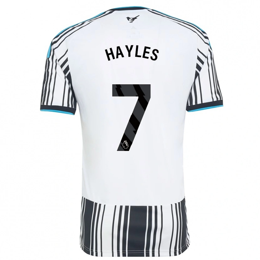 Danxen Niño Camiseta Shania Hayles #7 Azulcielo Negro Blanco 1ª Equipación 2026/27 La Camisa
