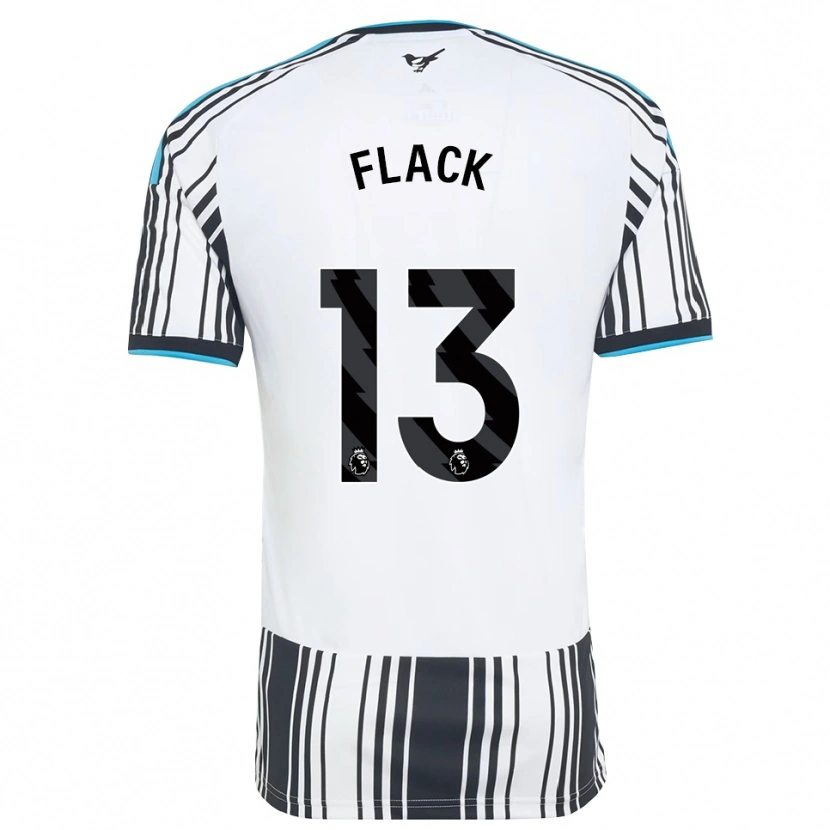 Danxen Niño Camiseta Lucas Flack #13 Azulcielo Negro Blanco 1ª Equipación 2026/27 La Camisa
