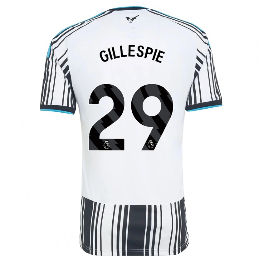 Danxen Niño Camiseta Mark Gillespie #29 Azulcielo Negro Blanco 1ª Equipación 2026/27 La Camisa