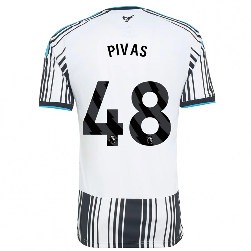 Danxen Niño Camiseta Miodrag Pivaš #48 Azulcielo Negro Blanco 1ª Equipación 2026/27 La Camisa