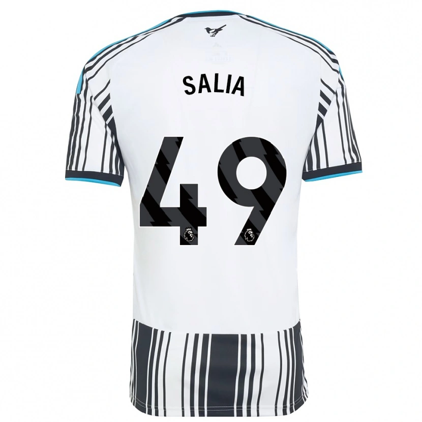 Danxen Niño Camiseta Vakhtang Salia #49 Azulcielo Negro Blanco 1ª Equipación 2026/27 La Camisa