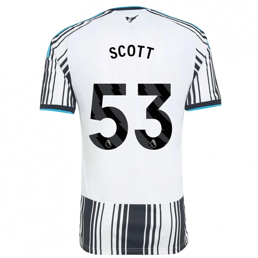 Danxen Niño Camiseta Joshua Scott #53 Azulcielo Negro Blanco 1ª Equipación 2026/27 La Camisa