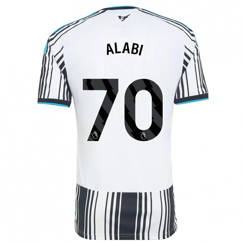 Danxen Niño Camiseta Sam Alabi #70 Azulcielo Negro Blanco 1ª Equipación 2026/27 La Camisa