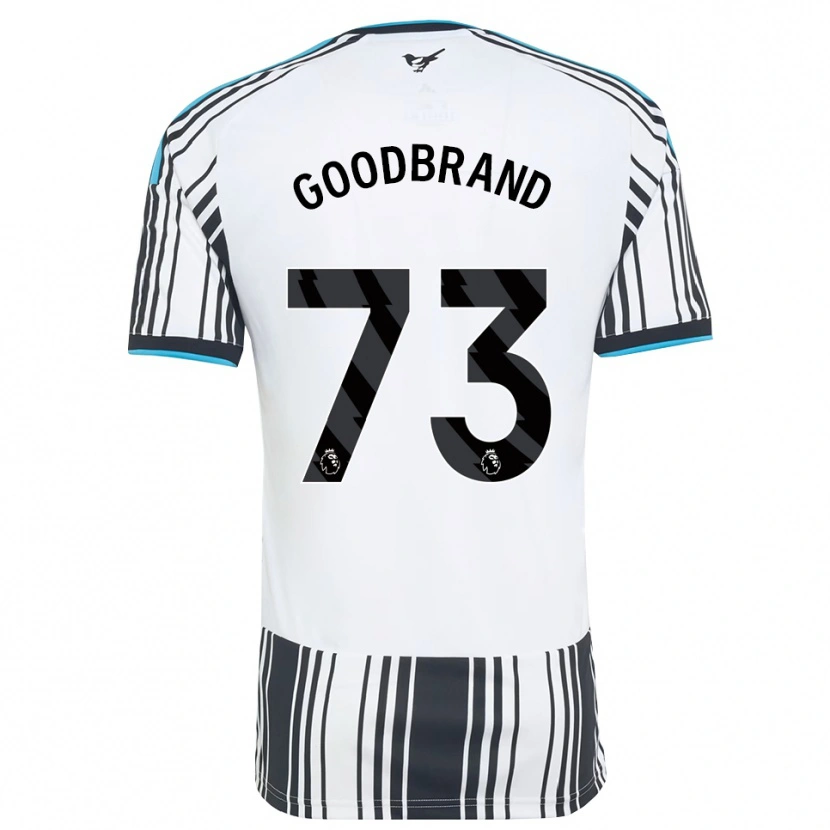 Danxen Niño Camiseta Oliver Goodbrand #73 Azulcielo Negro Blanco 1ª Equipación 2026/27 La Camisa