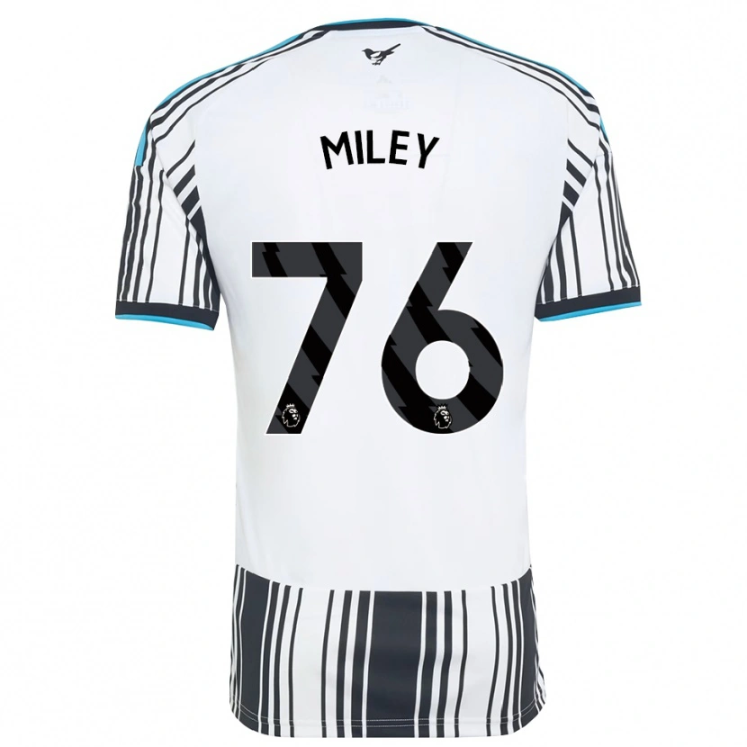 Danxen Niño Camiseta Mason Miley #76 Azulcielo Negro Blanco 1ª Equipación 2026/27 La Camisa