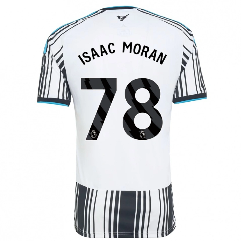 Danxen Niño Camiseta Isaac Moran #78 Azulcielo Negro Blanco 1ª Equipación 2026/27 La Camisa