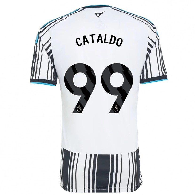Danxen Niño Camiseta Lia Cataldo #99 Azulcielo Negro Blanco 1ª Equipación 2026/27 La Camisa
