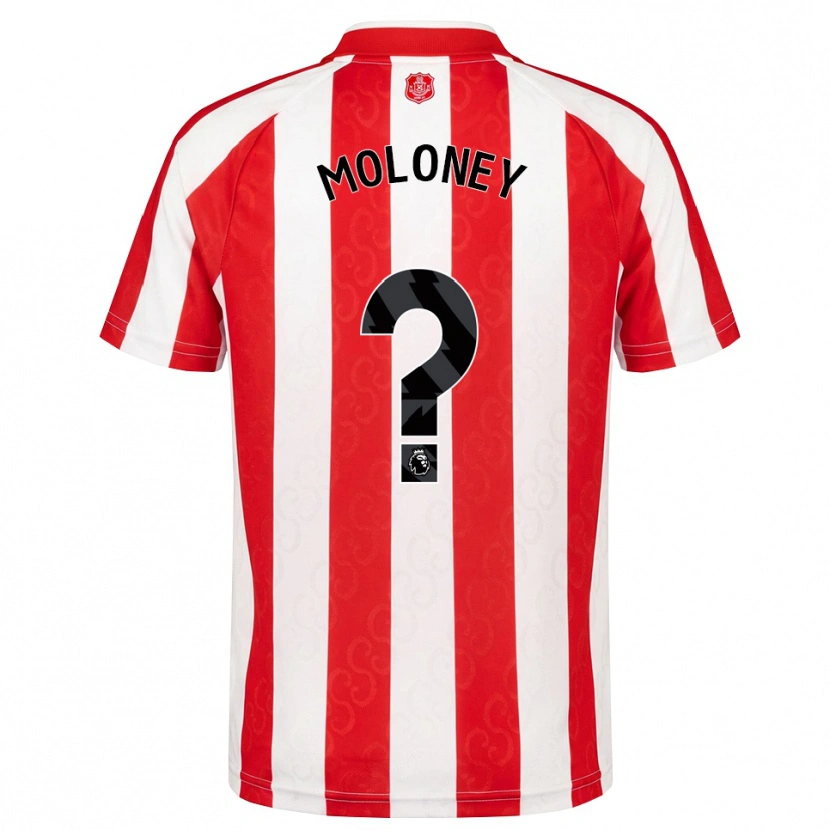 Danxen Niño Camiseta Grace Moloney #0 Rojo Blanco Negro 1ª Equipación 2026/27 La Camisa