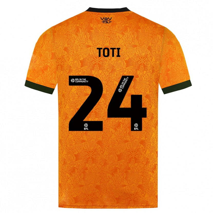 Danxen Niño Camiseta Tote António Gomes #24 Naranja Negro 1ª Equipación 2026/27 La Camisa