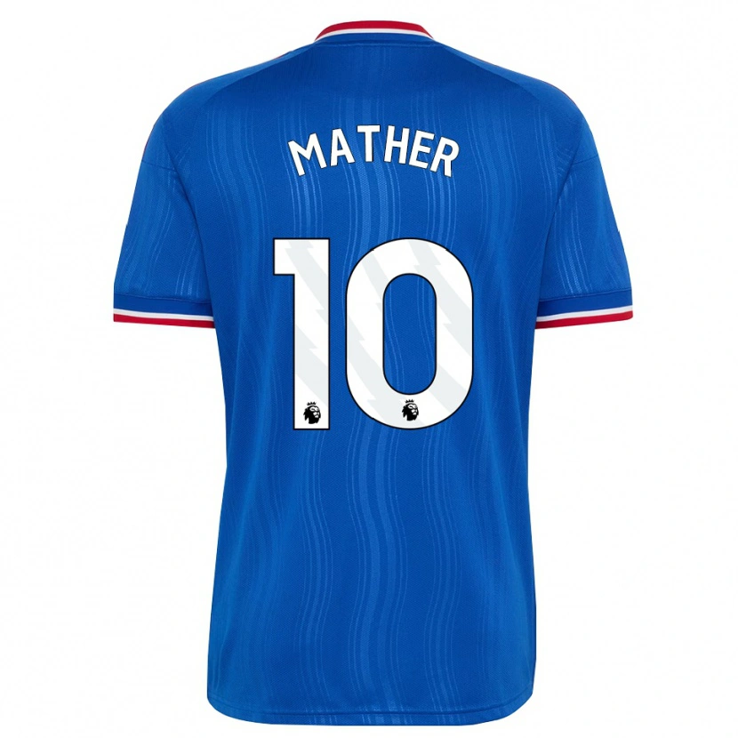 Danxen Niño Camiseta Sam Mather #10 Azul Blanco Rojo 2ª Equipación 2026/27 La Camisa