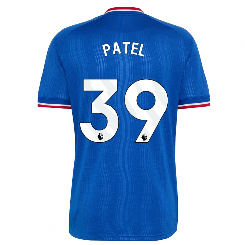 Danxen Niño Camiseta Safia Middleton-Patel #39 Azul Blanco Rojo 2ª Equipación 2026/27 La Camisa