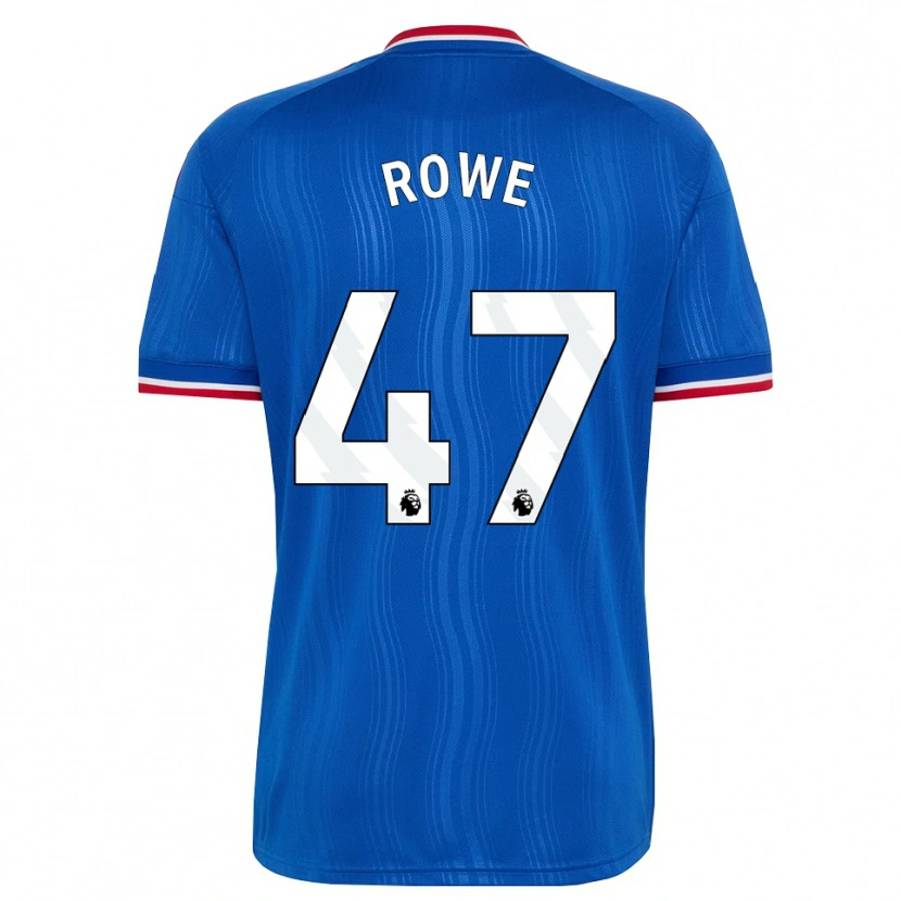 Danxen Niño Camiseta Tommy Rowe #47 Azul Blanco Rojo 2ª Equipación 2026/27 La Camisa