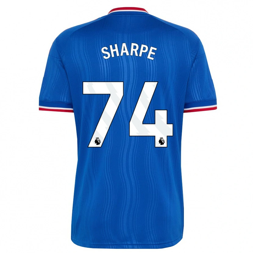 Danxen Niño Camiseta Malachi Sharpe #74 Azul Blanco Rojo 2ª Equipación 2026/27 La Camisa