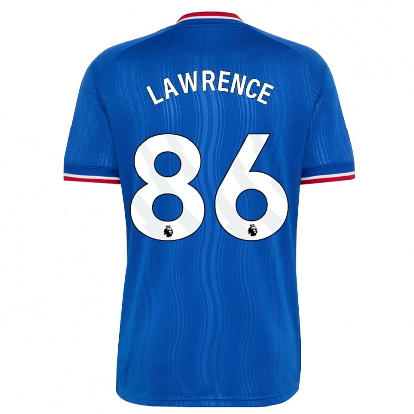 Danxen Niño Camiseta Marcus Lawrence #86 Azul Blanco Rojo 2ª Equipación 2026/27 La Camisa