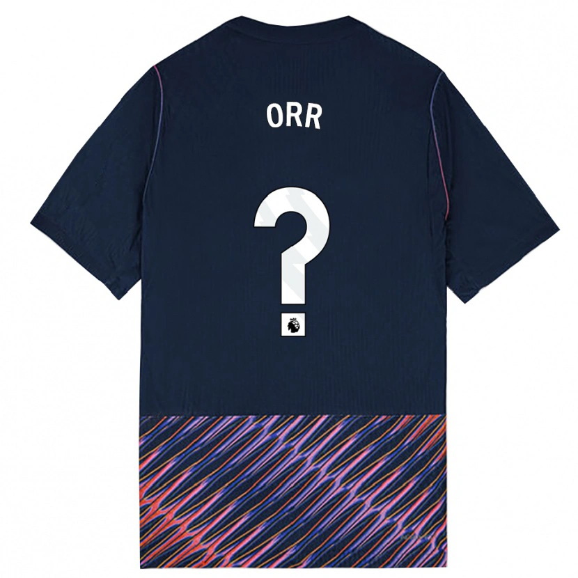 Danxen Niño Camiseta Dante Orr #0 Azulreal Blanco 2ª Equipación 2026/27 La Camisa