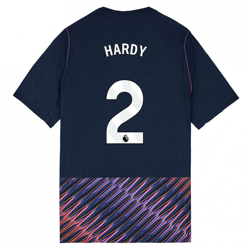 Danxen Niño Camiseta Malachi Hardy #2 Azulreal Blanco 2ª Equipación 2026/27 La Camisa
