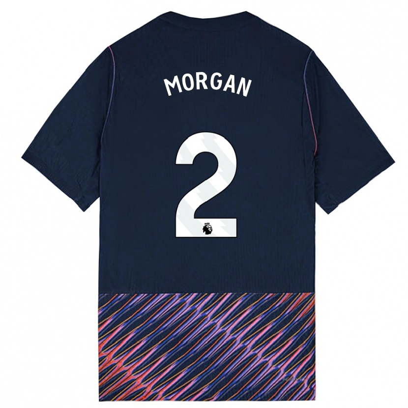 Danxen Niño Camiseta Esther Morgan #2 Azulreal Blanco 2ª Equipación 2026/27 La Camisa