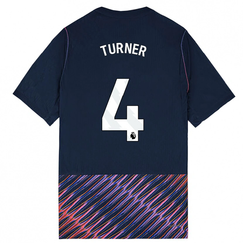 Danxen Niño Camiseta Amy Turner #4 Azulreal Blanco 2ª Equipación 2026/27 La Camisa