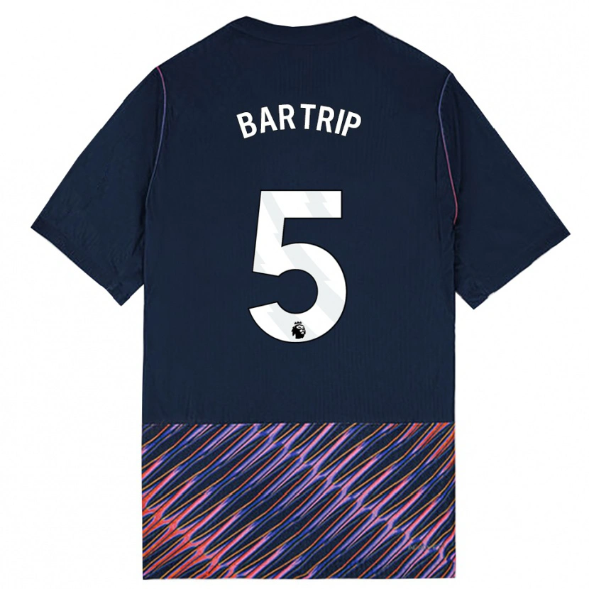 Danxen Niño Camiseta Molly Bartrip #5 Azulreal Blanco 2ª Equipación 2026/27 La Camisa