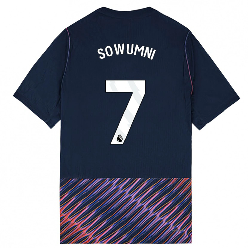 Danxen Niño Camiseta Elisha Sowunmi #7 Azulreal Blanco 2ª Equipación 2026/27 La Camisa