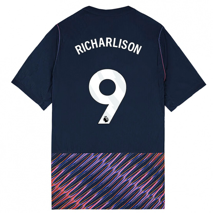 Danxen Niño Camiseta Richarlison De Andrade #9 Azulreal Blanco 2ª Equipación 2026/27 La Camisa