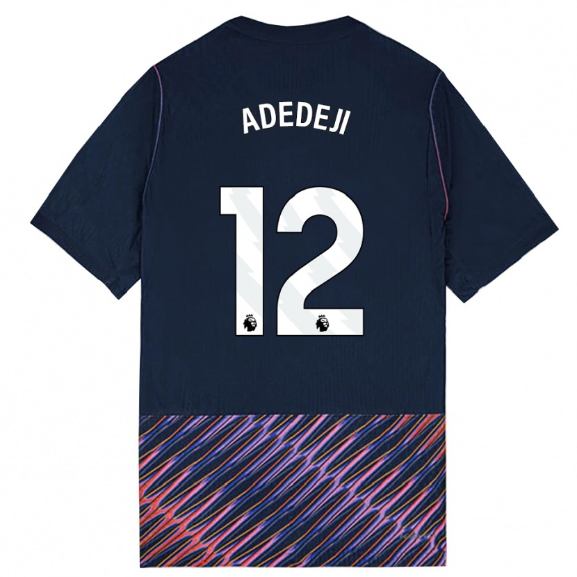 Danxen Niño Camiseta Maxwell Adedeji #12 Azulreal Blanco 2ª Equipación 2026/27 La Camisa