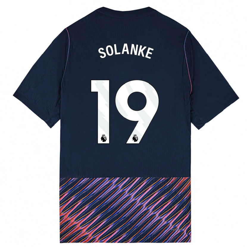 Danxen Niño Camiseta Dominic Solanke #19 Azulreal Blanco 2ª Equipación 2026/27 La Camisa