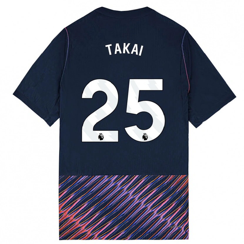 Danxen Niño Camiseta Kota Takai #25 Azulreal Blanco 2ª Equipación 2026/27 La Camisa