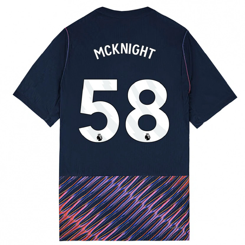 Danxen Niño Camiseta Maxwell Mcknight #58 Azulreal Blanco 2ª Equipación 2026/27 La Camisa