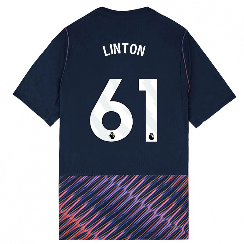 Danxen Niño Camiseta Jahziah Linton #61 Azulreal Blanco 2ª Equipación 2026/27 La Camisa