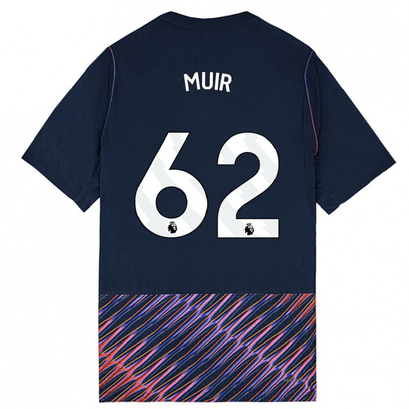 Danxen Niño Camiseta Marqes Muir #62 Azulreal Blanco 2ª Equipación 2026/27 La Camisa